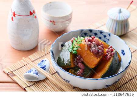 當地美食 南瓜燉表兄弟（與表兄弟一起燉煮） 118647639