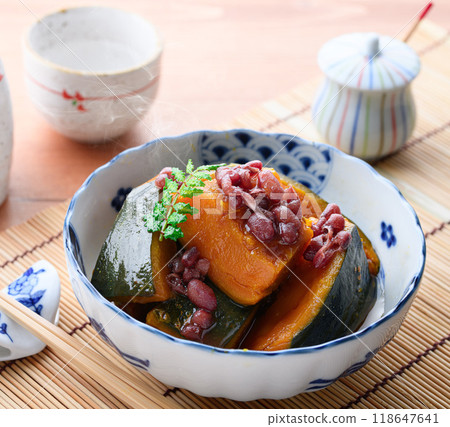 當地美食 南瓜燉表兄弟（與表兄弟一起燉煮） 118647641