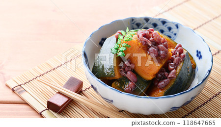 當地美食 南瓜燉表兄弟（與表兄弟一起燉煮） 118647665