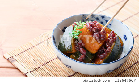 當地美食 南瓜燉表兄弟（與表兄弟一起燉煮） 118647667