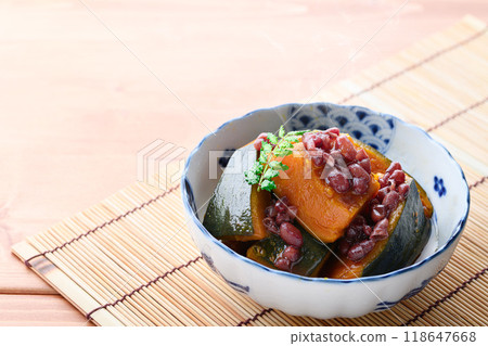 當地美食 南瓜燉表兄弟(與表兄弟一起燉煮) 當地美食 南瓜燉表兄弟(與表兄弟一起燉煮) 118647668