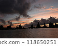 Dawn at Hashiguiiwa and the beautiful coastline between the clouds 118650251
