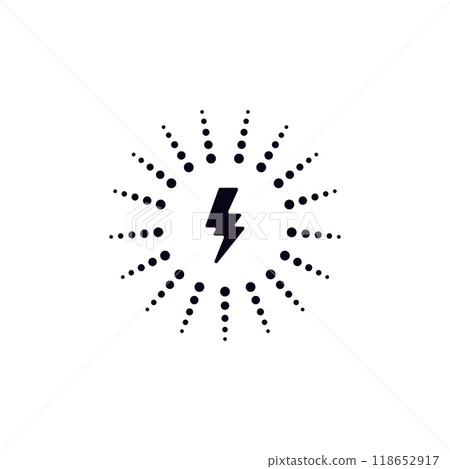 Battery charge Dynamic Thunderbolt Power Flash Logo Battery charge Dynamic Thunderbolt Power Flash Logo 118652917