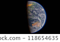 Earth floating in space 01 118654635