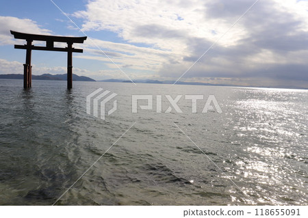 Shirahise Shrine的鳥居 Shirahise Shrine的鳥居 118655091