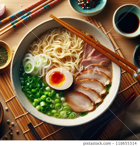 AI-generated ramen - Stock Illustration [118655314] - PIXTA