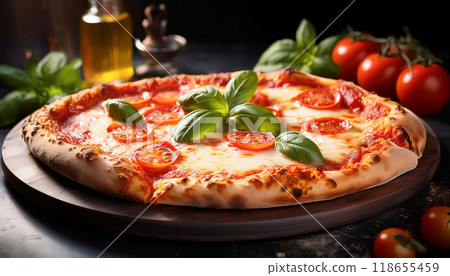 瑪格麗特披薩 118655459