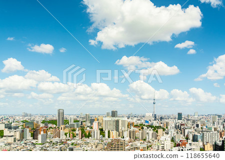 [東京] 天空樹的都市風景 118655640