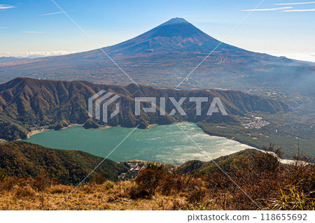 富士山在秋天 富士山在秋天 118655692