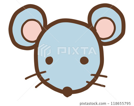 Hand drawn rat Hand drawn rat 118655795