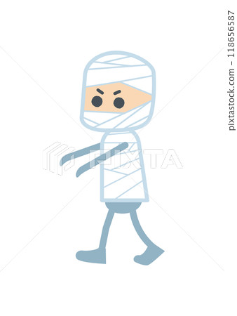 萬聖節的孩子角色扮演 118656587