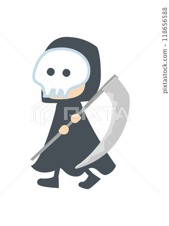 萬聖節的孩子角色扮演 118656588