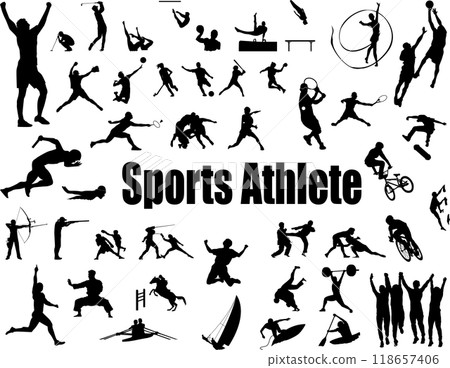 各類運動員 118657406