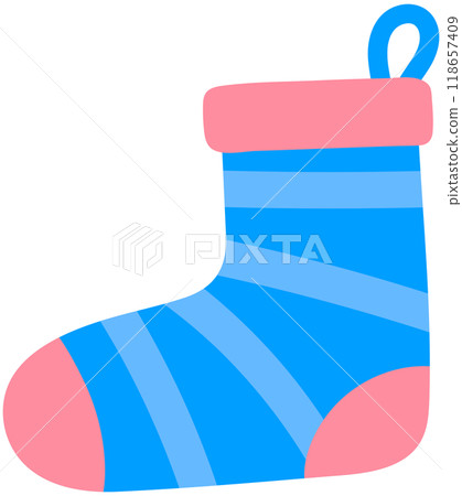 Cute Winter Cartoon Knitwear Christmas Socks 118657409