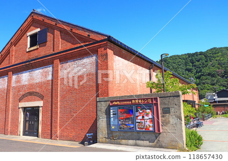 Scenery of the Tsuruga Red Brick Warehouse in Tsuruga City, Fukui Prefecture 118657430