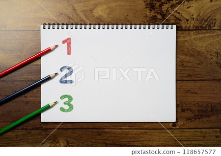 Top 3 coloring book images with crayons Top 3 coloring book images with crayons 118657577
