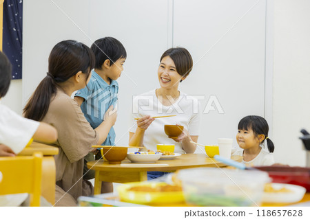 Children's cafeteria image 118657628