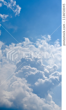 空材料（垂直構圖） 118658045