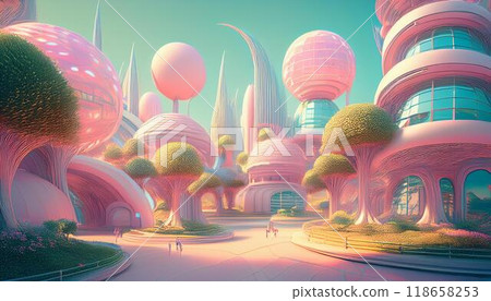 Colorful building 118658253