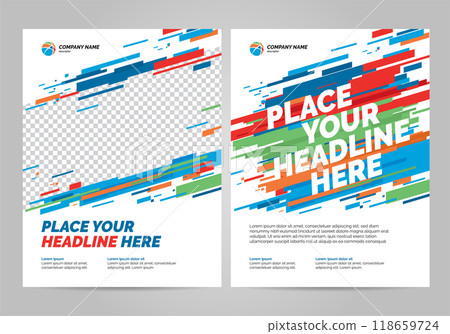 Brochure Layout templat design Brochure Layout templat design 118659724