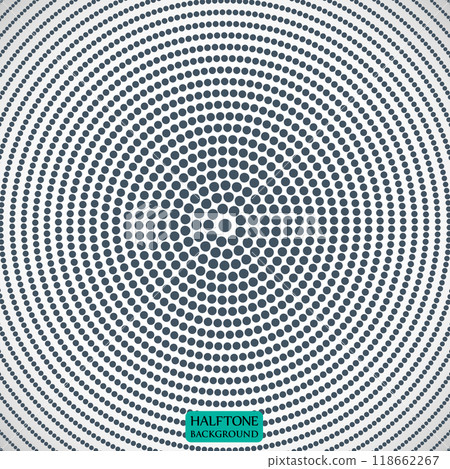 grey halftone dots texture, pattern for comics design. vector illustration 118662267