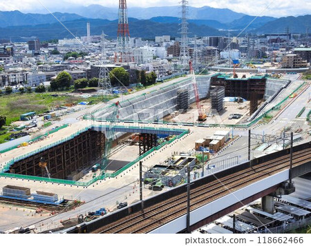 中央新幹線神奈川縣站(暫名)工地 2022/5/2 中央新幹線神奈川縣站(暫名)工地 2022/5/2 118662466