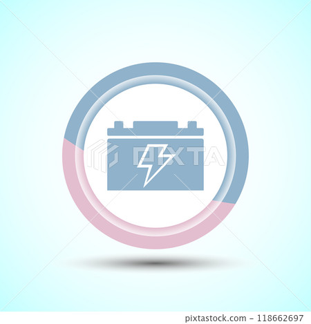 Power, Battery Icon Design Illustration, Icon For Web and mobile application Power, Battery Icon Design Illustration, Icon For Web and mobile application 118662697