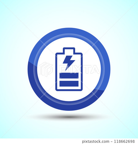 Power, Battery Icon Design Illustration, Icon For Web and mobile application Power, Battery Icon Design Illustration, Icon For Web and mobile application 118662698