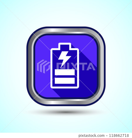 Power, Battery Icon Design Illustration, Icon For Web and mobile application Power, Battery Icon Design Illustration, Icon For Web and mobile application 118662718