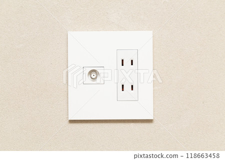 power outlet power outlet 118663458