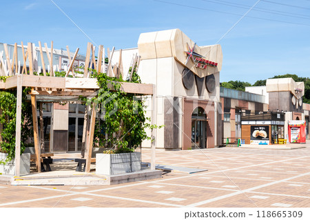 [Okazaki Service Area] Downbound SA with owls 118665309