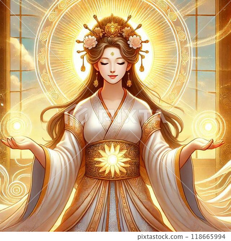 天照大神進行療癒 118665994