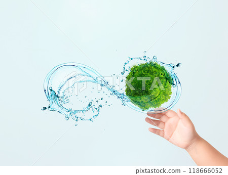 World environment day concept World environment day concept 118666052