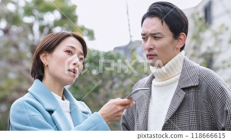 情侶打架（冬衣、大衣、夾克） 118666615