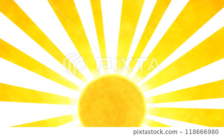 第一個日出新年賀卡材料 118666980