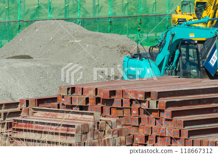 Construction site material 118667312