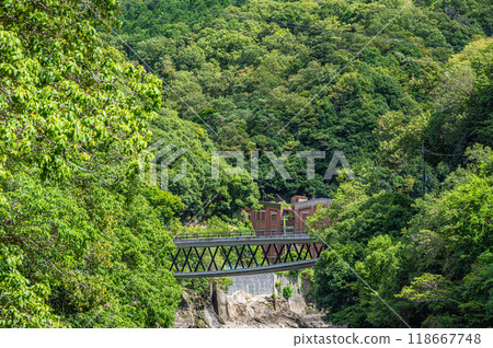 Scenery from upstream of Uji River 118667748