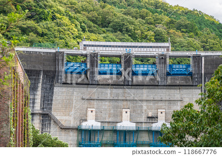Former Ujigawa Electric Shizugawa Power Plant Site, Amagase Dam, Uji City, Kyoto Prefecture 118667776