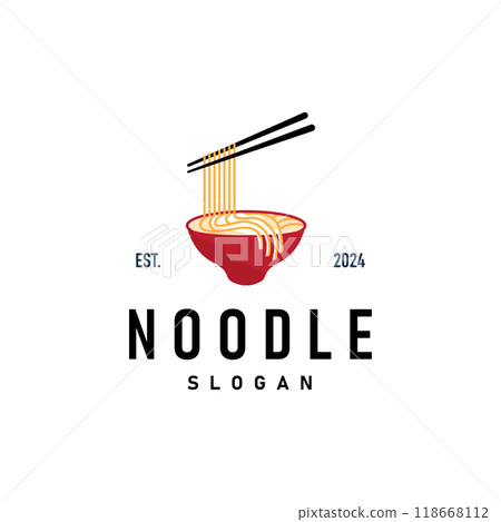 Noodle Logo, Ramen Vector, Chinese Food, Fast Food Restaurant Brand Design, Product Brand, Cafe, Company Logo Noodle Logo, Ramen Vector, Chinese Food, Fast Food Restaurant Brand Design, Product Brand, Cafe, Company Logo 118668112