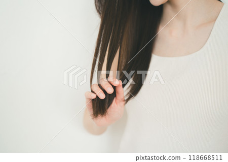Hair care for young women with long hair Hair care for young women with long hair 118668511