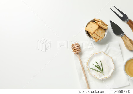 Camembert cheese, concept of tasty and delicious food 118668758