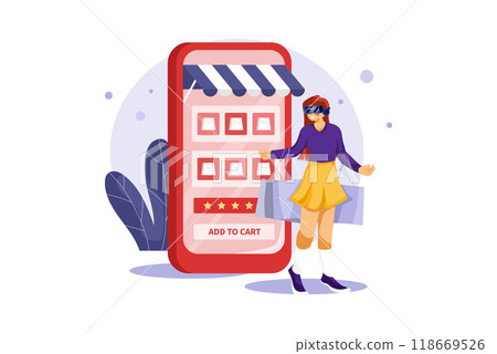 identity Security Illustration concept on a white background 118669526