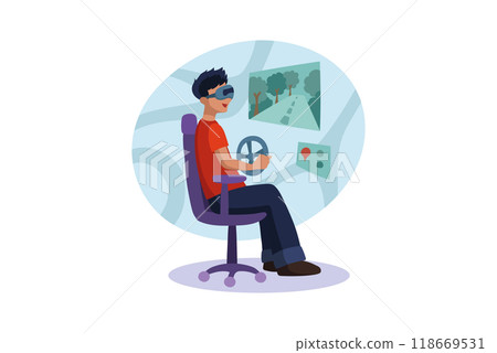 identity Security Illustration concept on a white background identity Security Illustration concept on a white background 118669531