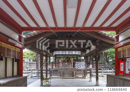 田武山八幡神社參拜殿/正殿（奈良縣奈良市雜誌町） 118669840