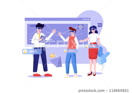 Authentication Security Illustration concept on a white background Authentication Security Illustration concept on a white background 118669881