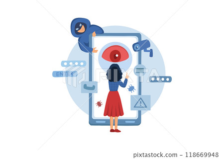 Phone Spyware Attack 118669948