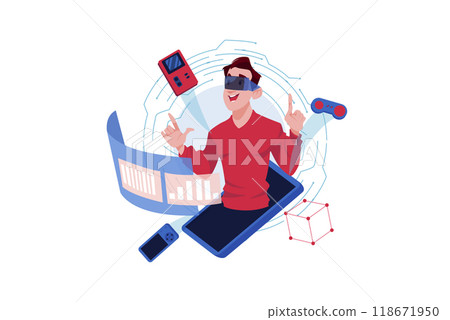 VR Gaming Technology 118671950