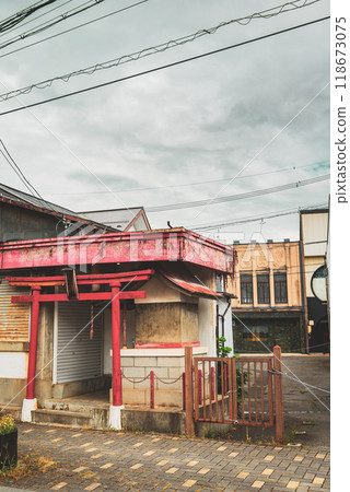 Scenery along the Metoba River [Ote, Matsumoto City] 118673075