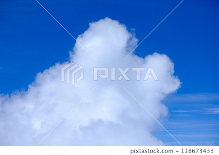 August clouds seen from the plane 118673433