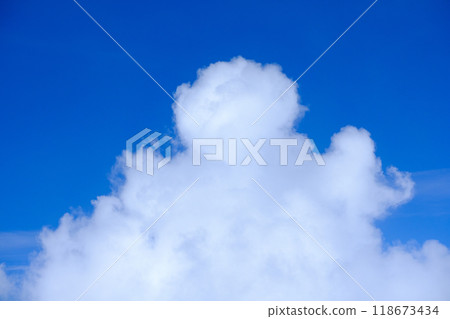 August clouds seen from the plane August clouds seen from the plane 118673434